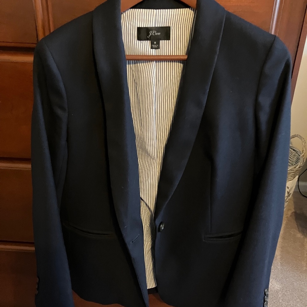 J.Crew Navy Parke Blazer